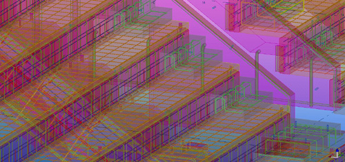 precast setout plan